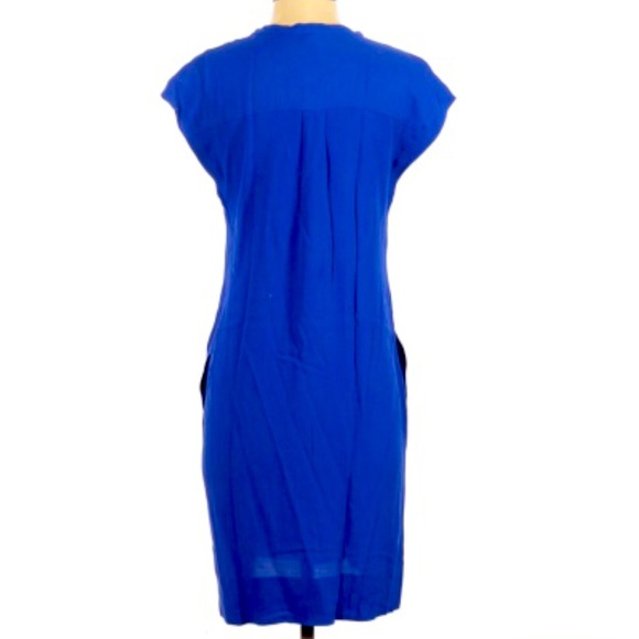 J. Crew Blue Casual Tunic Dress Medium - Picture 2 of 8